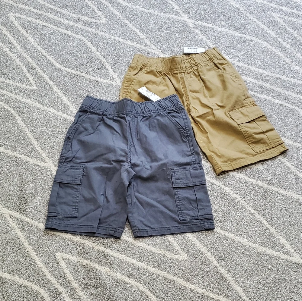 NWT Bundle The Children's Place Boys Pull on Cargo Shorts - Picture 1 of 6